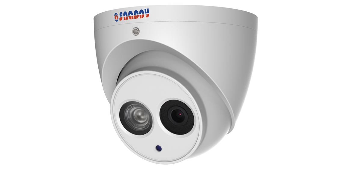 Small IR Dome 2MP Full HD WDR Camera